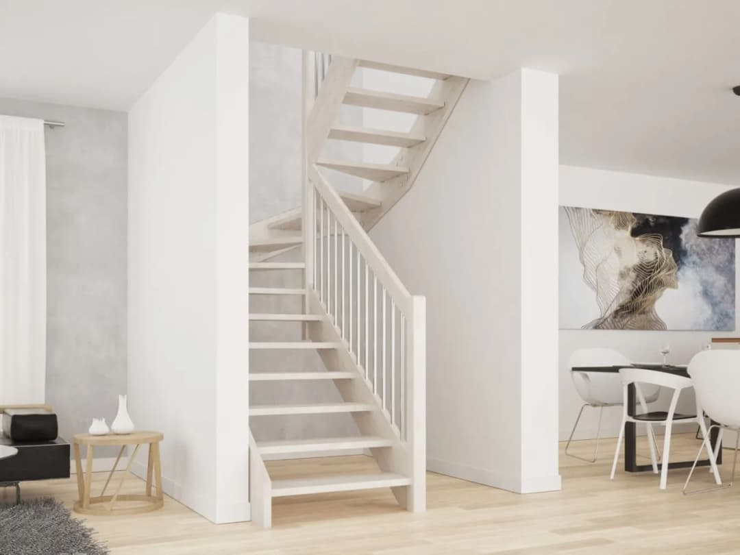 Co postawić na schodach? 15 inspirujących pomysłów na dekorację