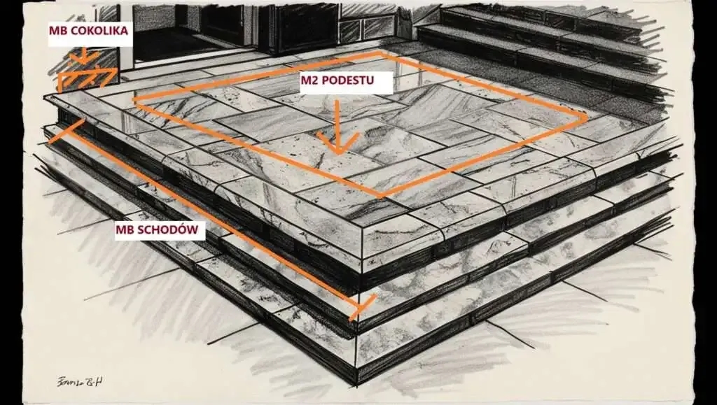Jak obliczyć powierzchnię schodów i uniknąć kosztownych błędów