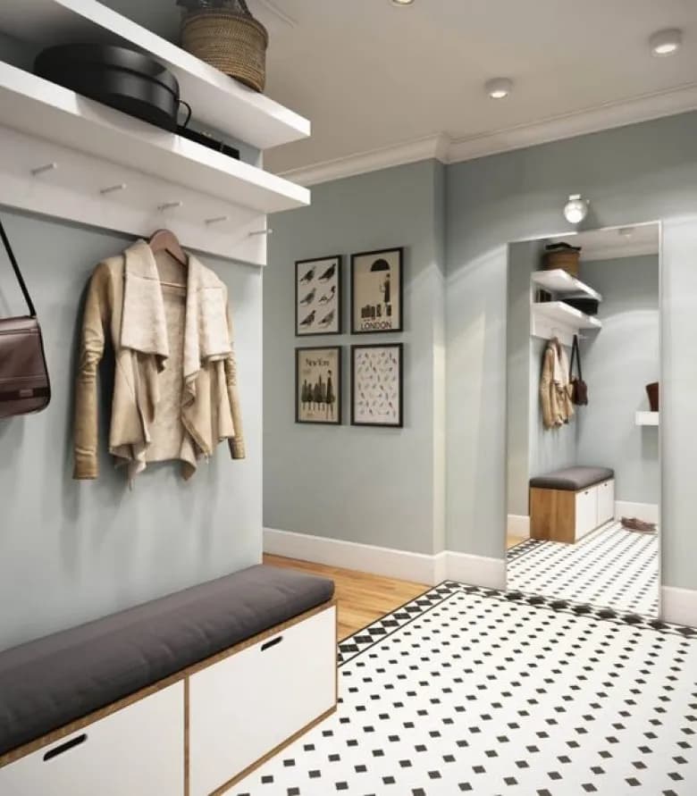 Jakie kolory pasują do szarego przedpokoju? 10 inspirujących opcji