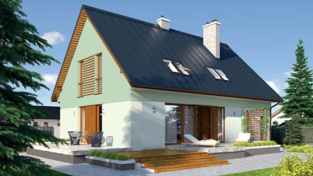 Jaki kolor elewacji do grafitowego dachu i brązowych okien? 5 porad