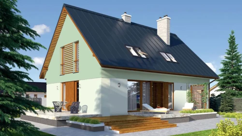 Jaki kolor elewacji do grafitowego dachu i brązowych okien? 5 porad