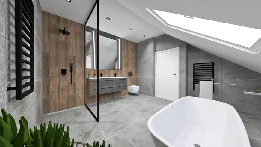 Jak urządzić małą łazienkę na poddaszu: 10 sprytnych rozwiązań