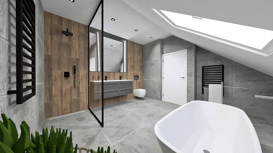 Jak urządzić małą łazienkę na poddaszu: 10 sprytnych rozwiązań